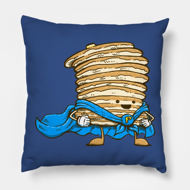 Captain Pancake Pillow by nickv47