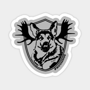 Simply Moosedog (double sided T-shirt) Magnet