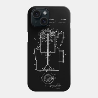 Beverage brewing device / coffee lovers machine / coffee machine patent Phone Case