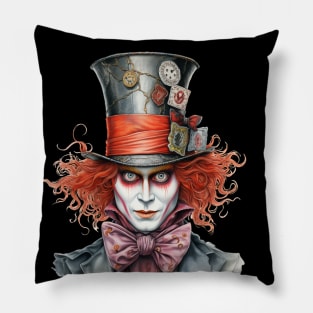 The Mad Hatter Pillow