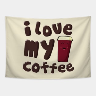 Longtime Coffee Love Tapestry