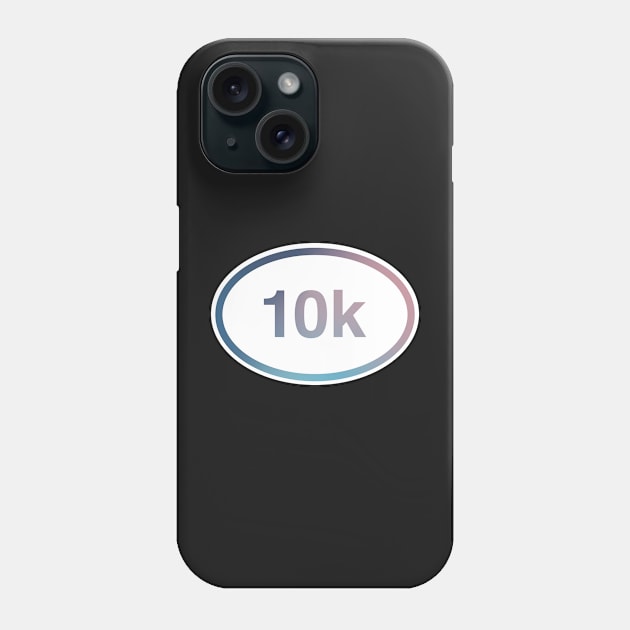 10k Running Race Distance Phone Case by murialbezanson