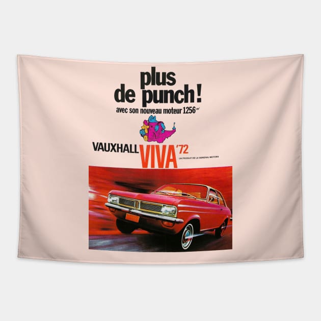 1972 VAUXHALL VIVA - French ad Tapestry by Throwback Motors