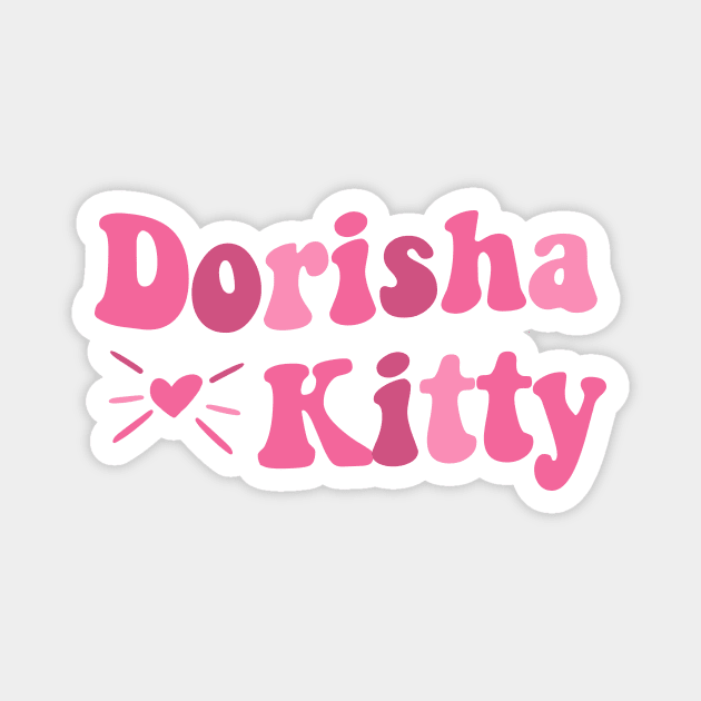 Dorisha Kitty Magnet by giadadee