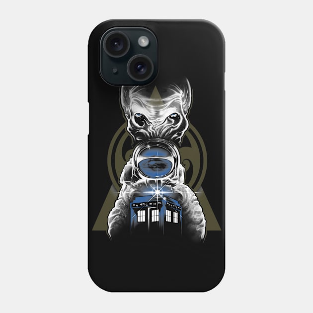 Impossible Astronaut Phone Case by vincentcarrozza