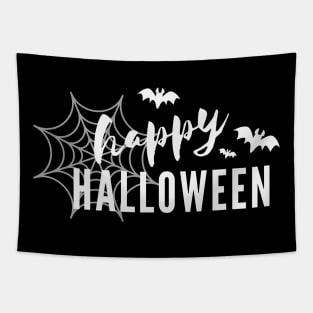 Happy Halloween Black Tapestry