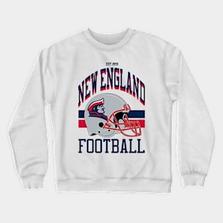 Vintage 90s New England Patriots Embroidered Crewneck Sweatshirt