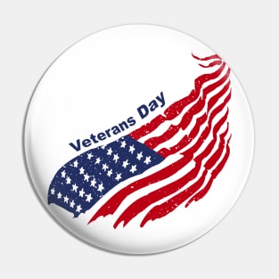 Veterans day Pin