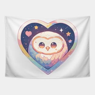 Kawaii - Owl Love Tapestry