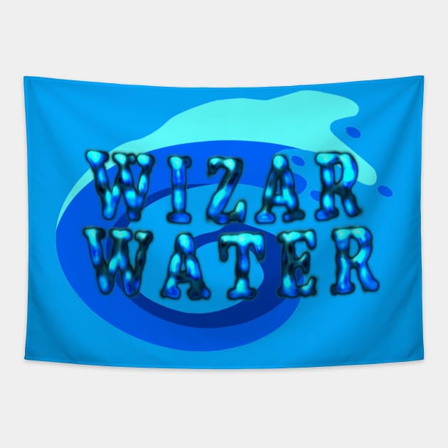 Wizar water Tapestry by desingmari