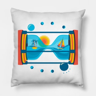 Crossing time Pillow