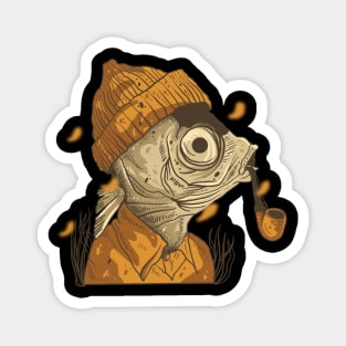 Smoked Fish T-Shirt Magnet