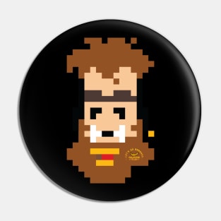 Pixelated Caveman Pin