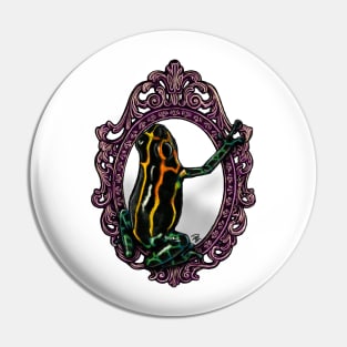 Herp Cameo: Poison Dart Frog Pin