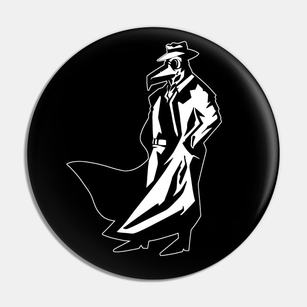 Noir plague doctor Pin by Wikran