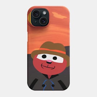 groundhog erupting sun volcano Phone Case