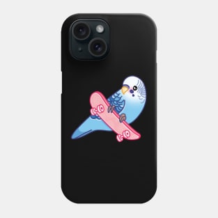 Skater Budgie Phone Case