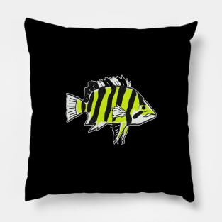 FISH TIGER DATNOID Pillow