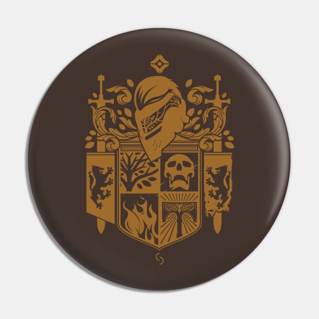 Iron Coat of Arms - IB Edition Pin by TEEvsTEE