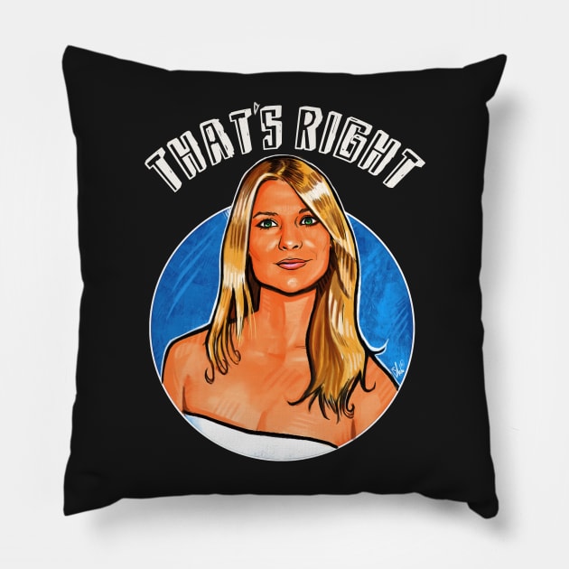 Thats Right, Claire Danes. Pillow by spaceboycomics