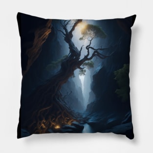 Mystic Luminous Enigma Pillow