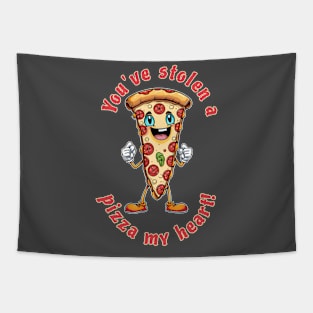 Pizza my heart Tapestry