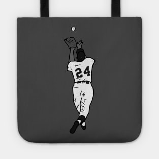 Willie Mays "The Catch" (Black and White) Tote