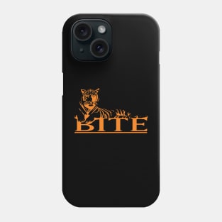 Tiger Bite - Tsov Tom - Orange Phone Case