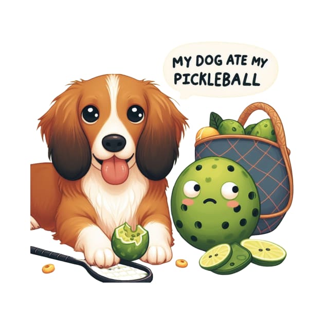 My Dog Ate My Pickleball by Battlefoxx Living Earth