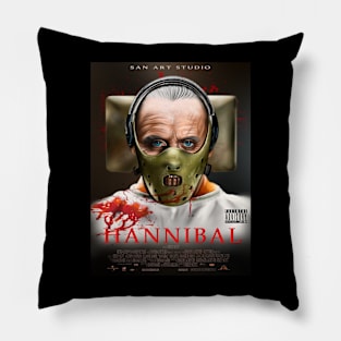 Hannibal Lecter, artwork Pillow