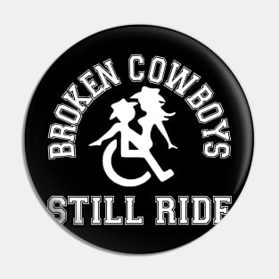 Broken Cowboys still ride Pin