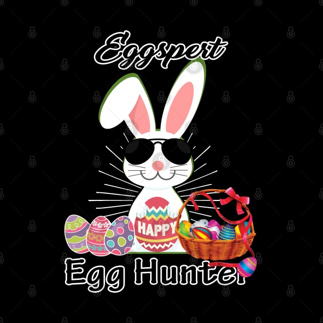 Eggspert Hunter Funny Easter Day Gift Men Women Girls Boys Kids by wonderws