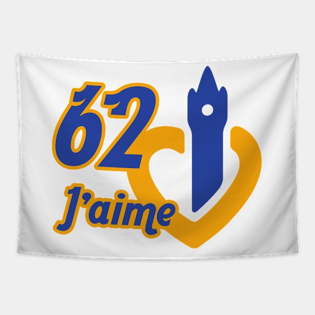 62 J'aime Tapestry by Extracom