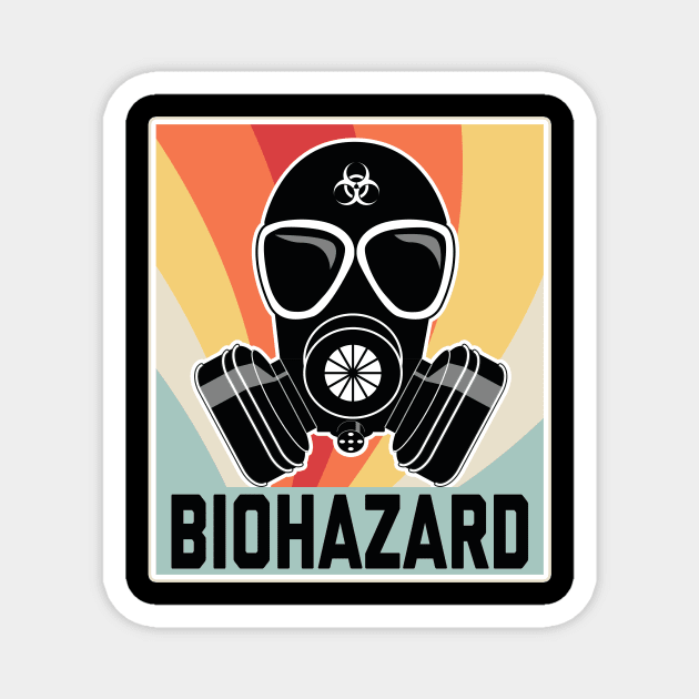 Biohazard Magnet by Saulene