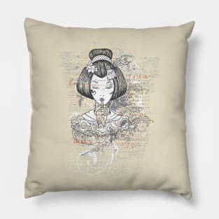 Geisha Peace Pillow