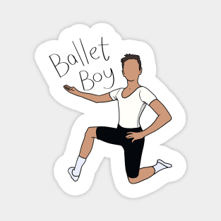 Ballet boy Magnet