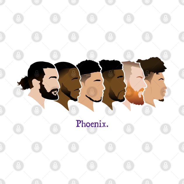 Phoenix Suns Profile Light by CraigAhamil