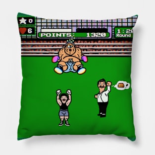 Knock Out Burger Pillow