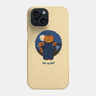 Scarecrow cat Phone Case