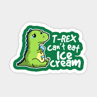 Sad t-rex Magnet