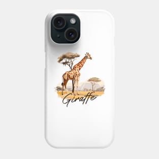 Lovely Giraffe Phone Case