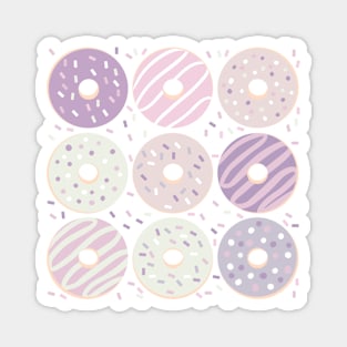 Cute pastel donuts Magnet