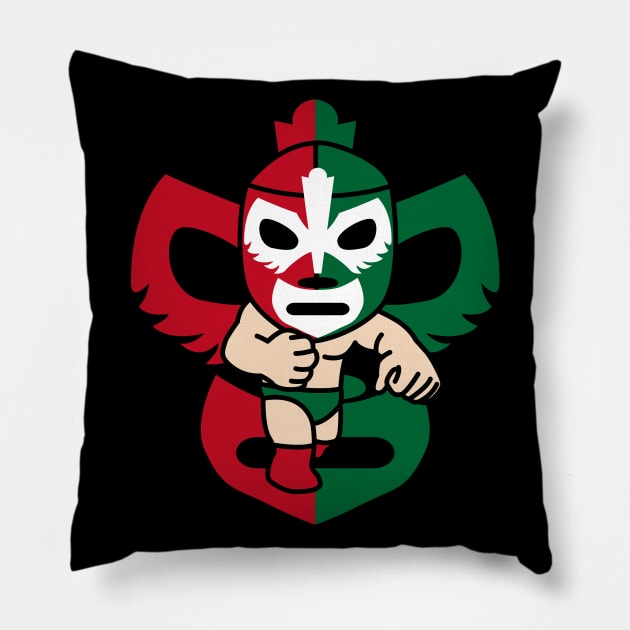 LUCHA#18 Pillow by RK58
