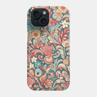 Floral Pattern Colorful Cartoon: Blossom Cartoon Carnival Phone Case