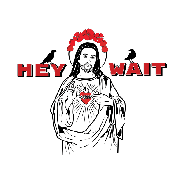 Heart Shaped Jesus by Typeset Studio