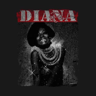 TEXTURE ART - DIANA ROSS  SMILE T-Shirt