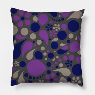 Modern Paisley Design Pillow