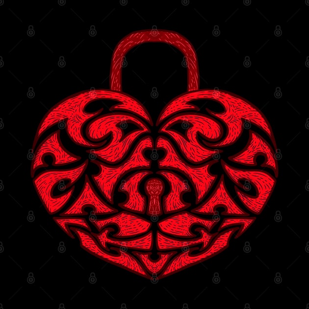 Heart lock by L’étoile stéllaire