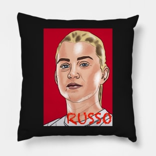 Alessia Russo portrait Pillow