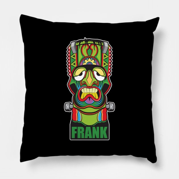 TIKI Frank Pillow by pentoolarts